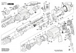 Bosch 3 611 B67 260 GBH 2-28 DFV Rotary Hammer Spare Parts